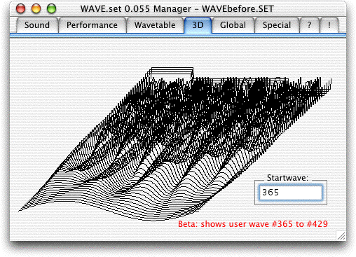 WAVE.set Manager screenshot